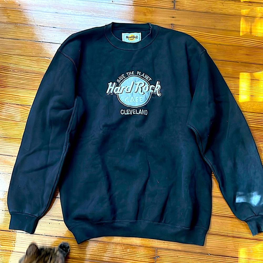 Hard Rock Cafe Cleveland Crew neck sweatshirt